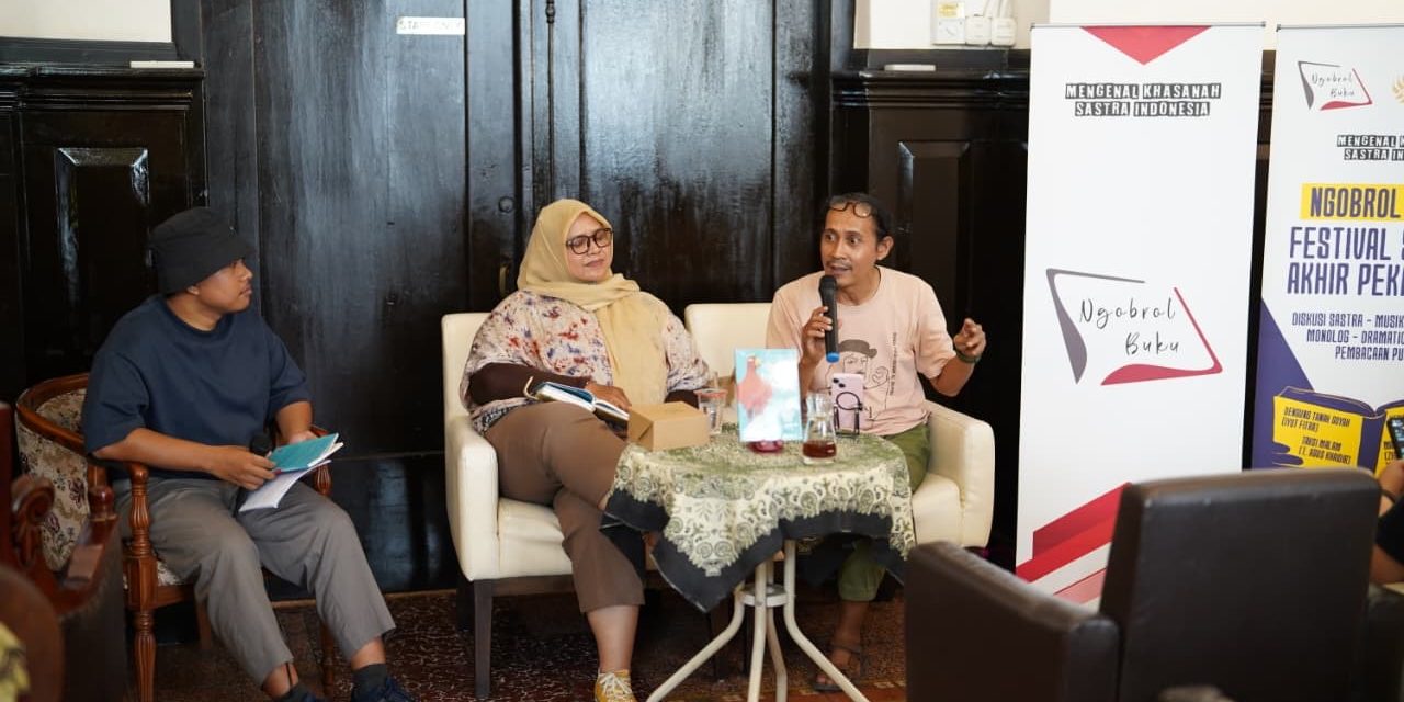 Ngobrol Buku Gelar Festival Sastra Akhir Pekan