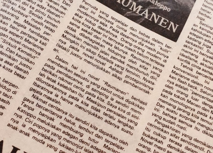 Kolom Kabut #Silamsastra: Pembicaraan dan Perasaan