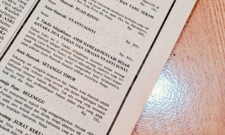 Kolom Kabut #Silamsastra: Pemenang Tanpa Uang