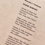 Kolom Kabut #Silamsastra: Lacak Laut