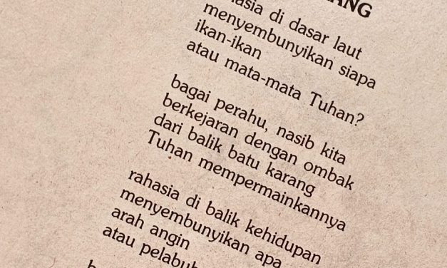 Kolom Kabut #Silamsastra: Lacak Laut