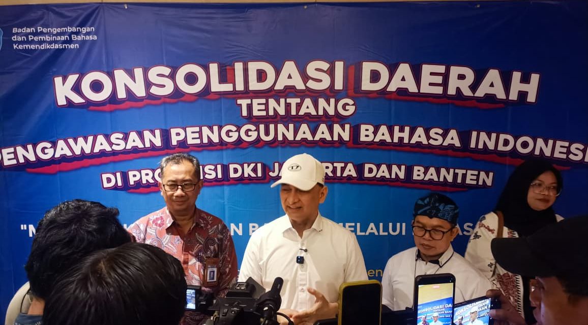 Wakil Gubernur Banten Tandatangani Komitmen Bersama Jaga Kedaulatan Bahasa Indonesia