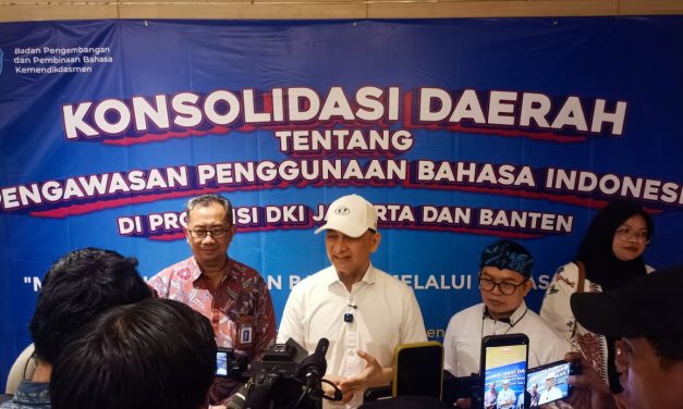 Wakil Gubernur Banten Tandatangani Komitmen Bersama Jaga Kedaulatan Bahasa Indonesia