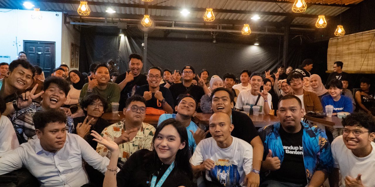 Sukses! “Bertingkah di Serang” Pecahkan Tawa dan Bangkitkan Semangat Komika Lokal