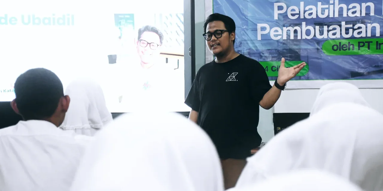 PT Indo Raya Tenaga Gelar Pelatihan Pembuatan Konten Kreatif Gandeng Ade Ubaidil