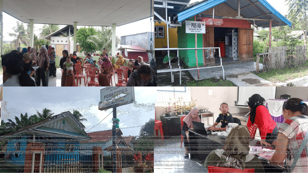 Layananan Imunisasi Dikemas Dalam Kegiatan Posyandu di Luwuk Banggai. (Dokumentasi Pribadi)