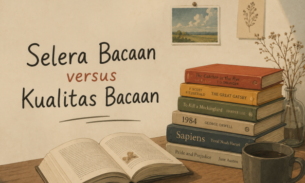 Selera Bacaan versus Kualitas Bacaan – Esai Arie Saptaji
