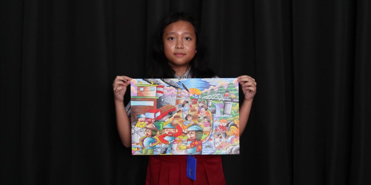 Manfaatkan Evaluasi Juri, Siswi SD Global Indonesia Optimis di Pentas FLS3N Tingkat Provinsi