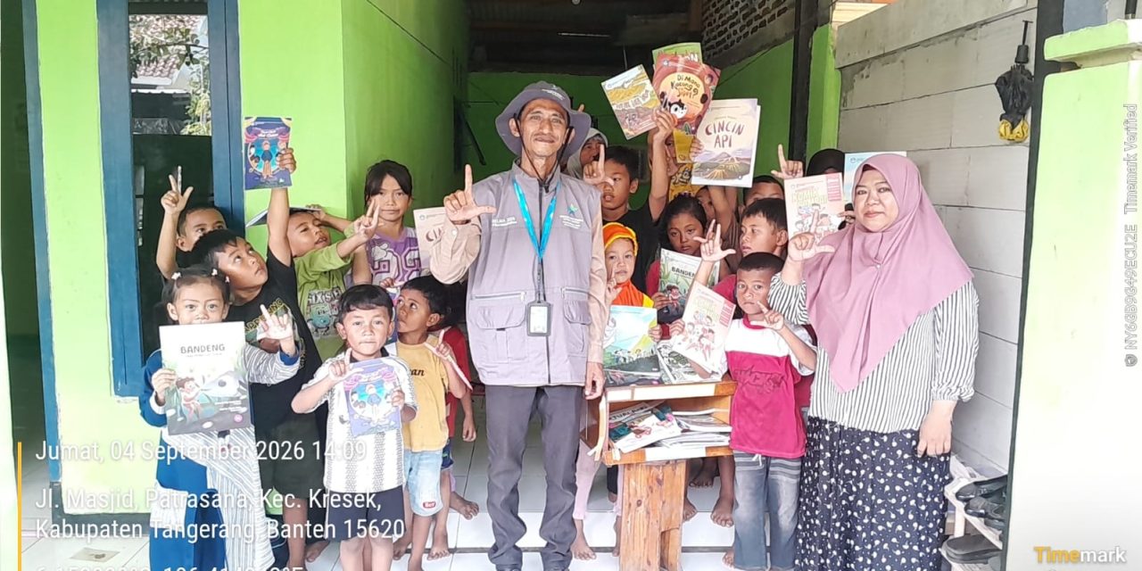 Pos Baca Relima Perluas Akses Buku ke Masyarakat