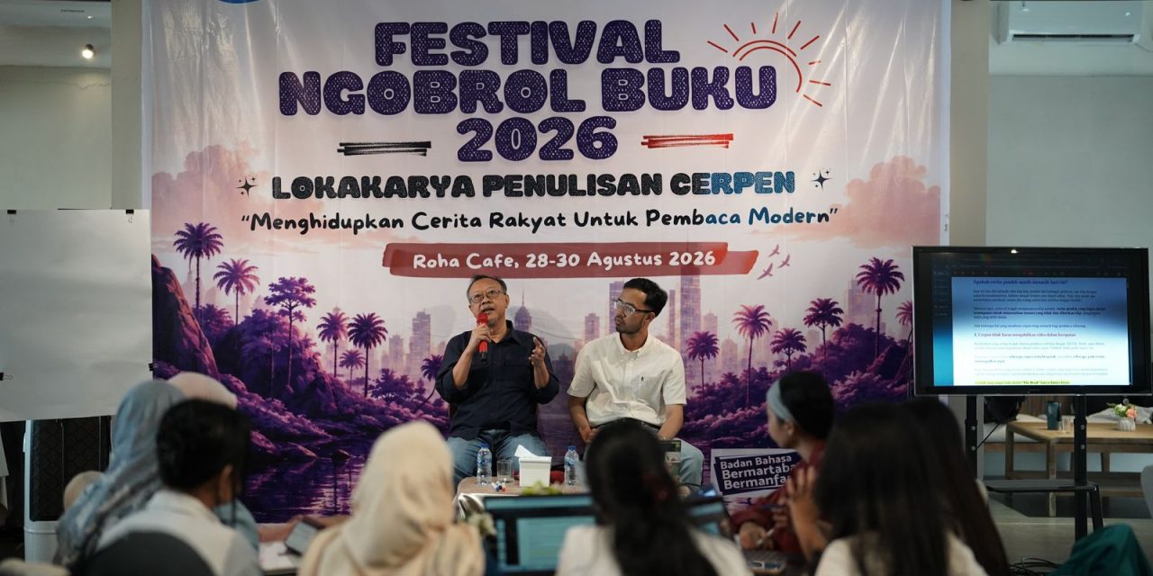 Festival Ngobrol Buku 2026: Angkat Folklor Sumatera Utara, Ngobrol Buku Latih 45 Penulis