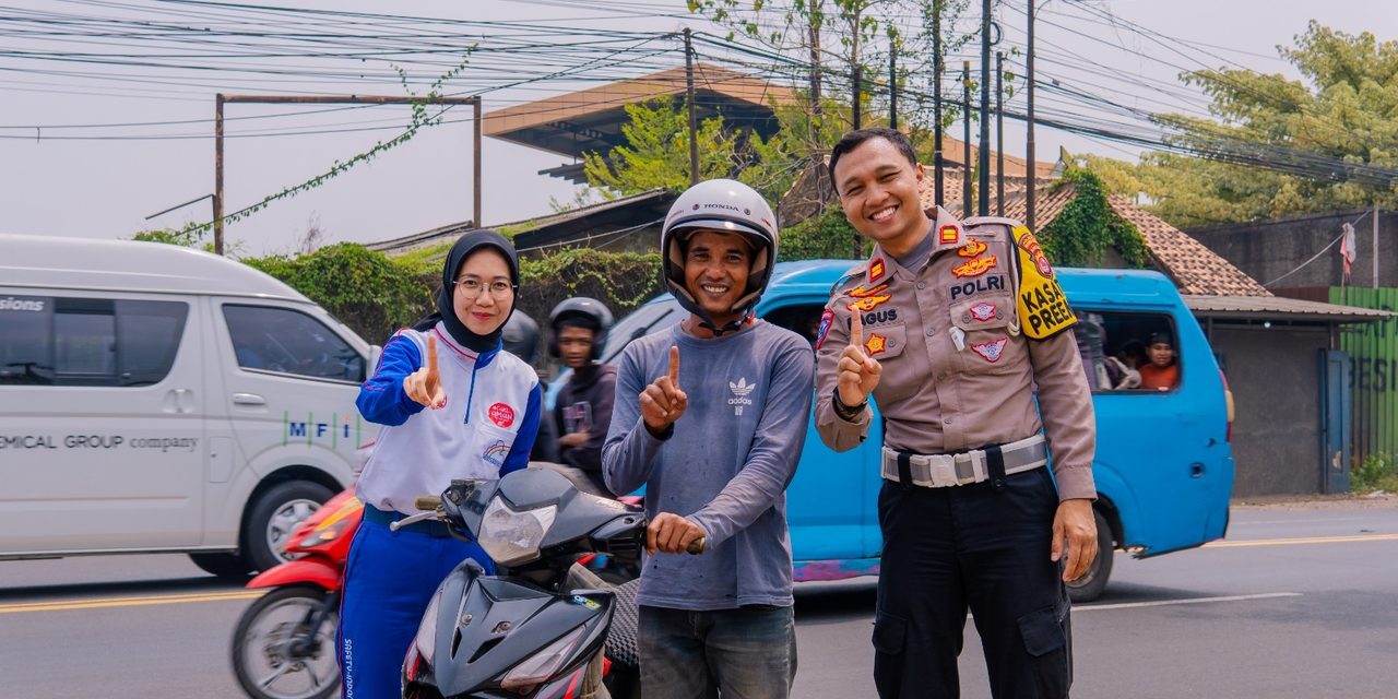 Honda Banten Kolaborasi dengan Kepolisian, Edukasi Pengendara di Area Rawan Kecelakaan