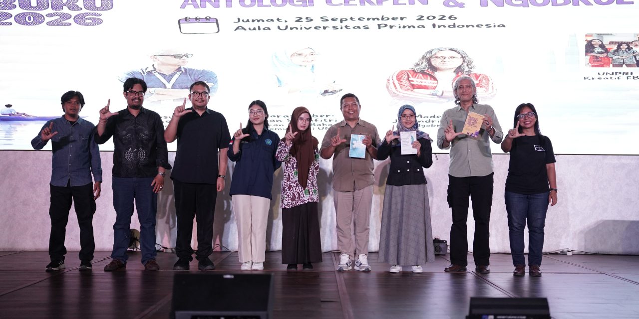Puncak Festival Ngobrol Buku 2026,Luncurkan 3 Buku Antologi Cerpen Berbasis Folklor